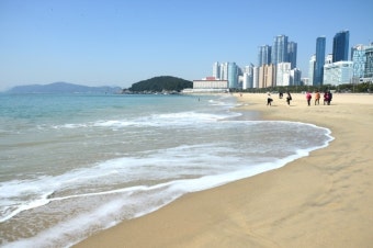 부산 해운대 해수욕장