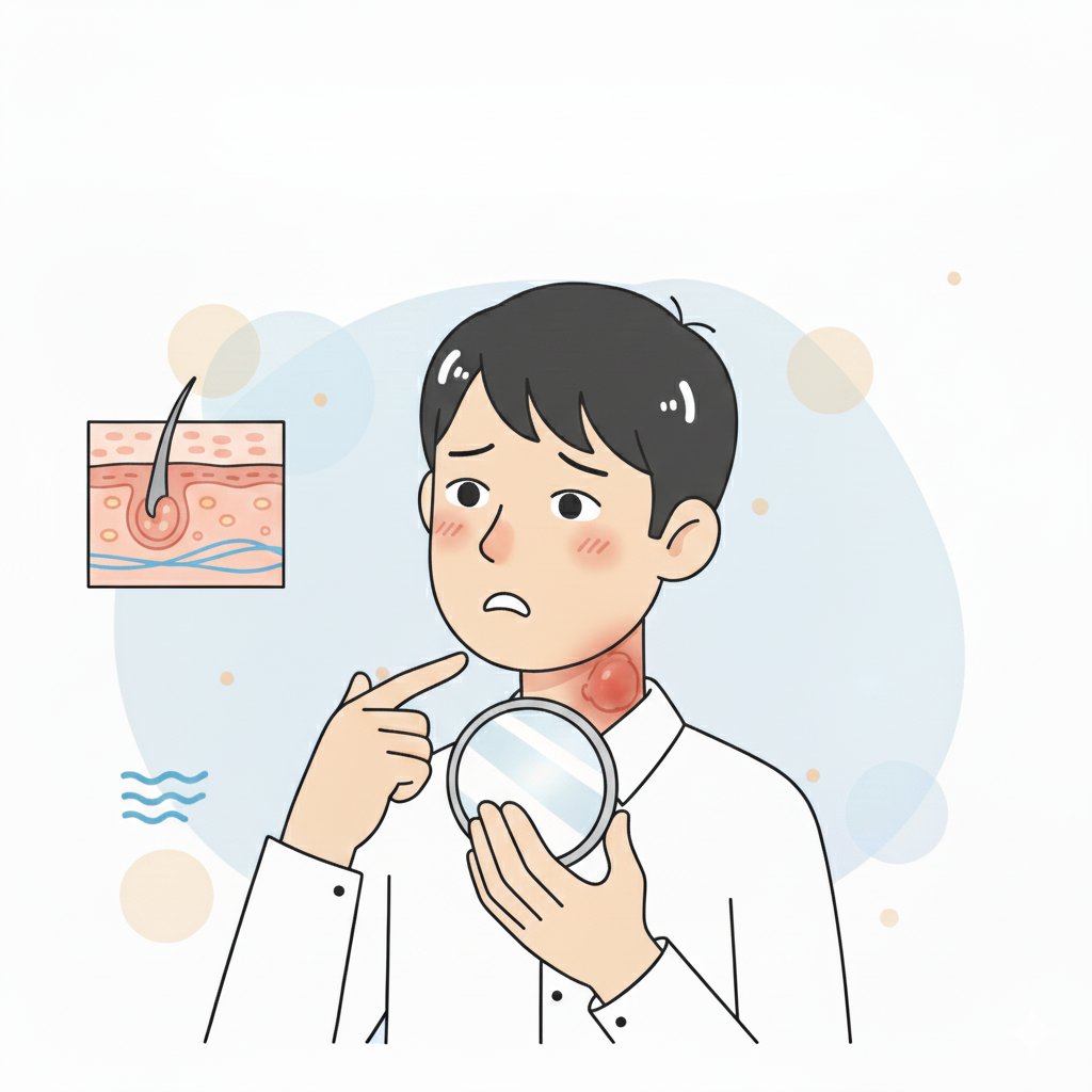 피지낭종 완벽 가이드: 원인, 증상, 그리고 집에서 절대 짜면 안 되는 이유