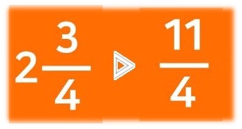 대분수를 가분수로 바꾸기