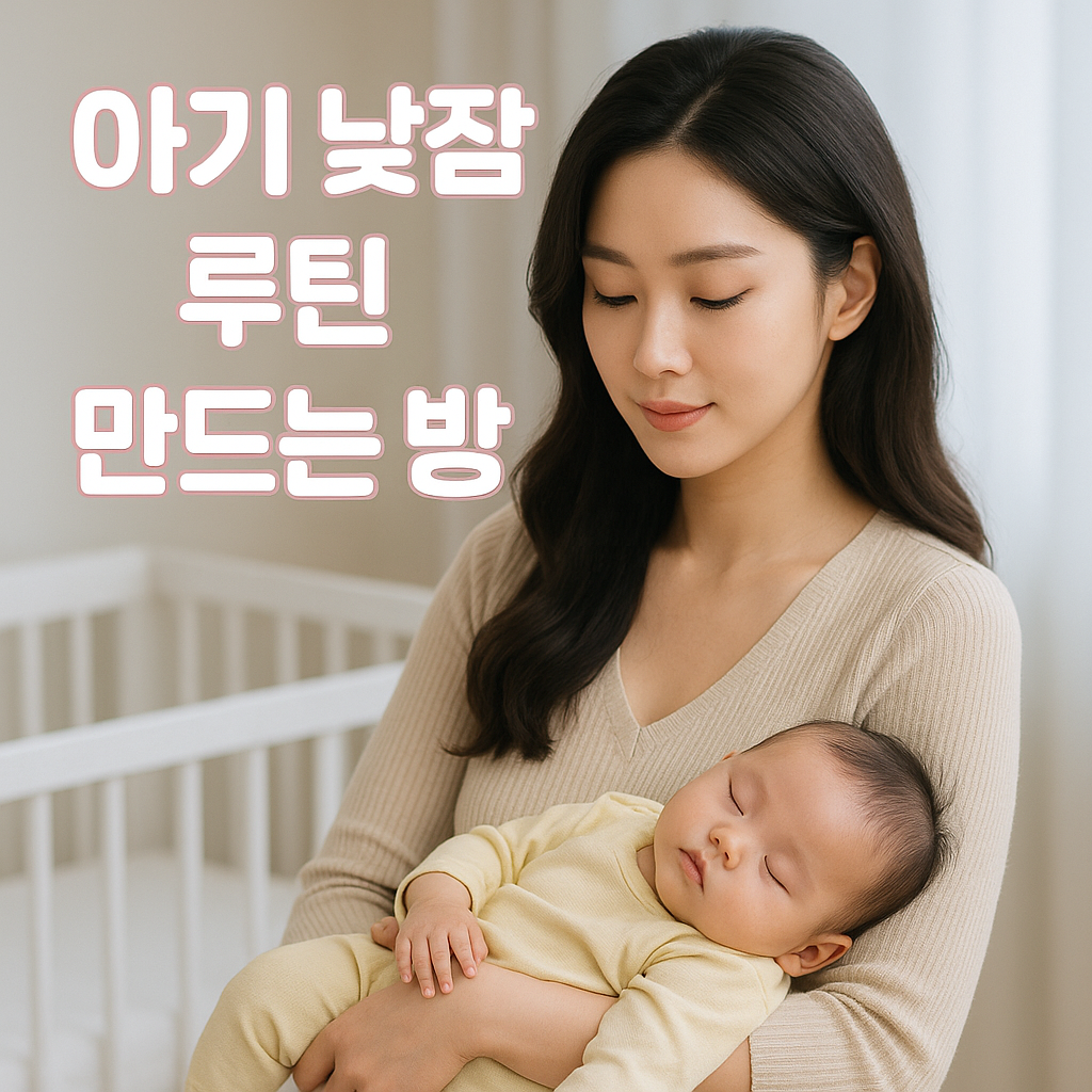 아기 낮잠 루틴 만드는 꿀팁 총정리