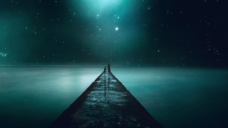 별이 빛나는 하늘 아래 걷는 꿈