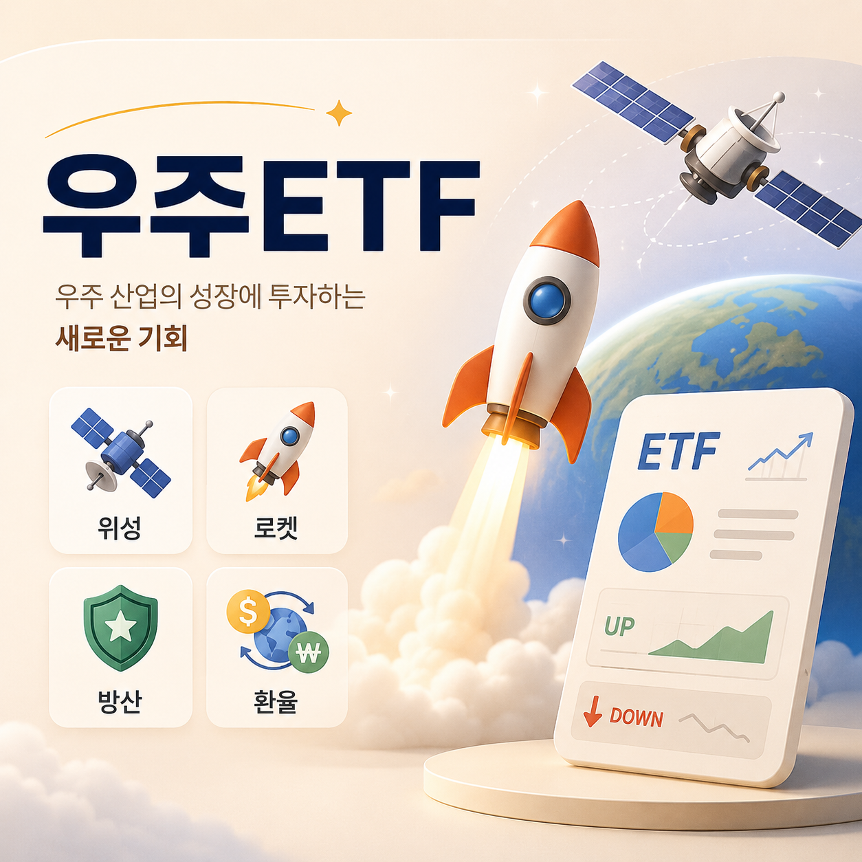 KODEX 미국우주항공, 우주 ETF 투자 전 볼 5가지