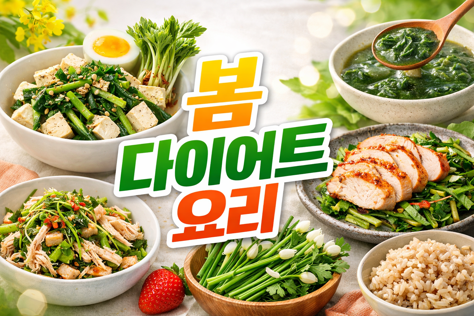 봄 다이어트 요리