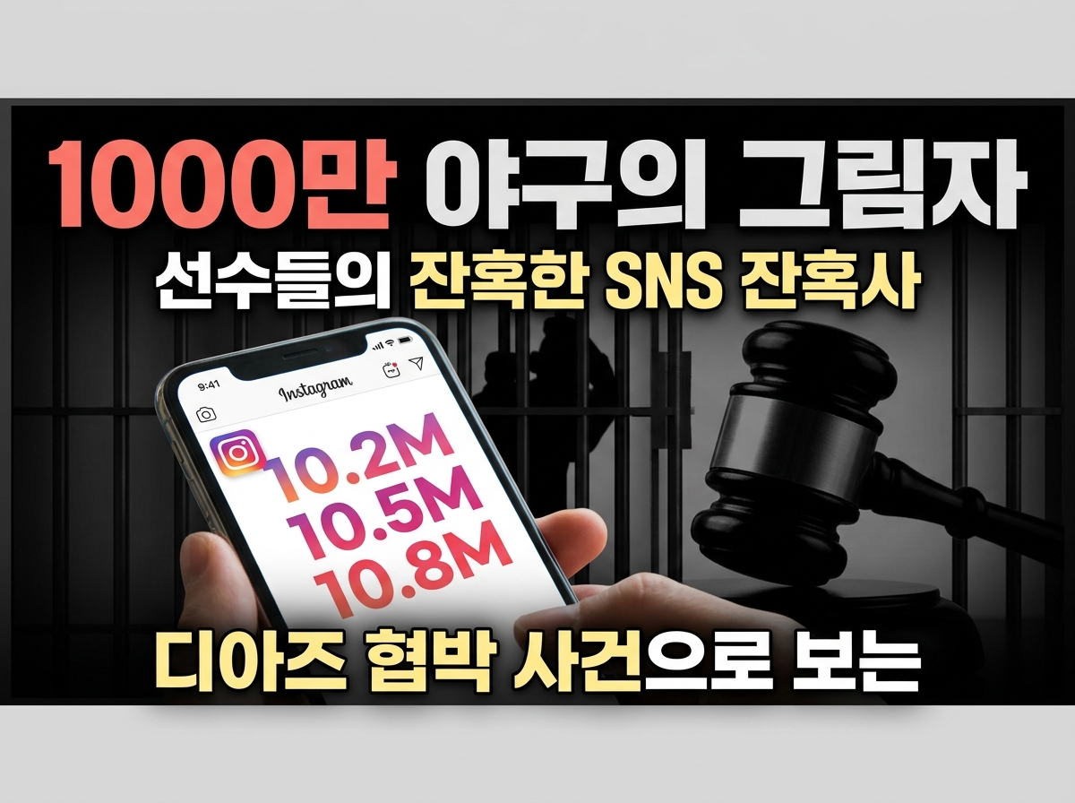 KBO 프로야구 흥행 이면 인스타그램 팔로워 순위 김도영 류현진 삼성 라이온즈 디아즈 악플 신변 협박 법적조치 사법 리스크 미디어 비평