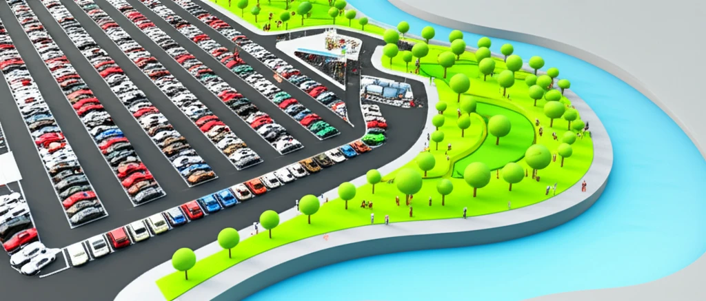 잠원 한강공원 주차장 요금과 잠원역에..