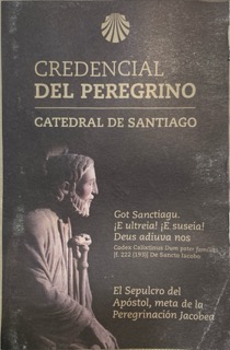 순례자여권 Credencial