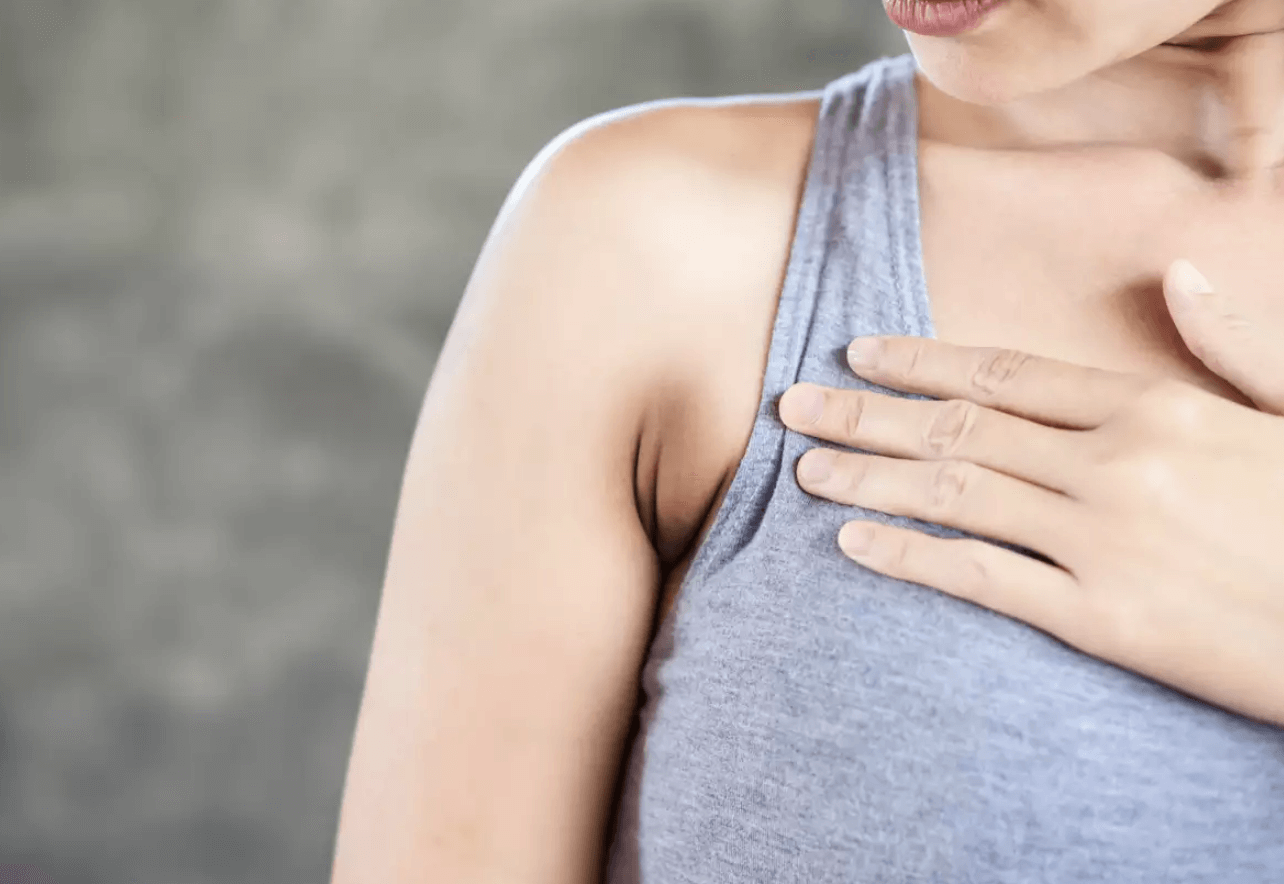 겨드랑이 멍울 후기