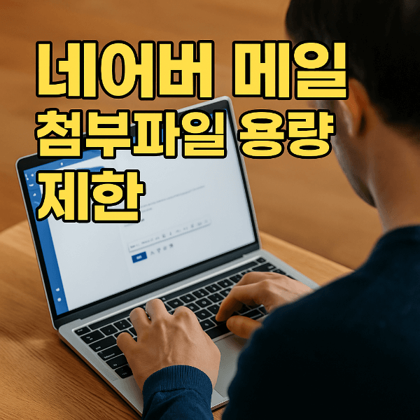 네이버 메일 첨부파일 용량 제한 안내 썸네일