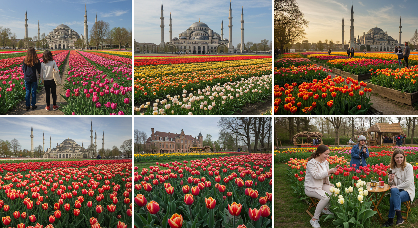 5월 중순, 튤립과 함께하는 낭만 가득한 해외 여행지 추천에 관한 이미지