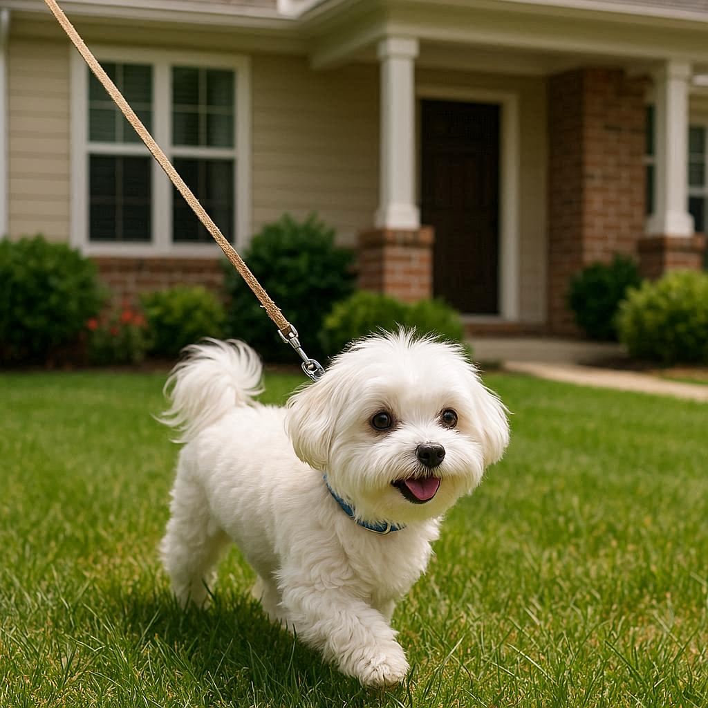 산책-하는-강아지