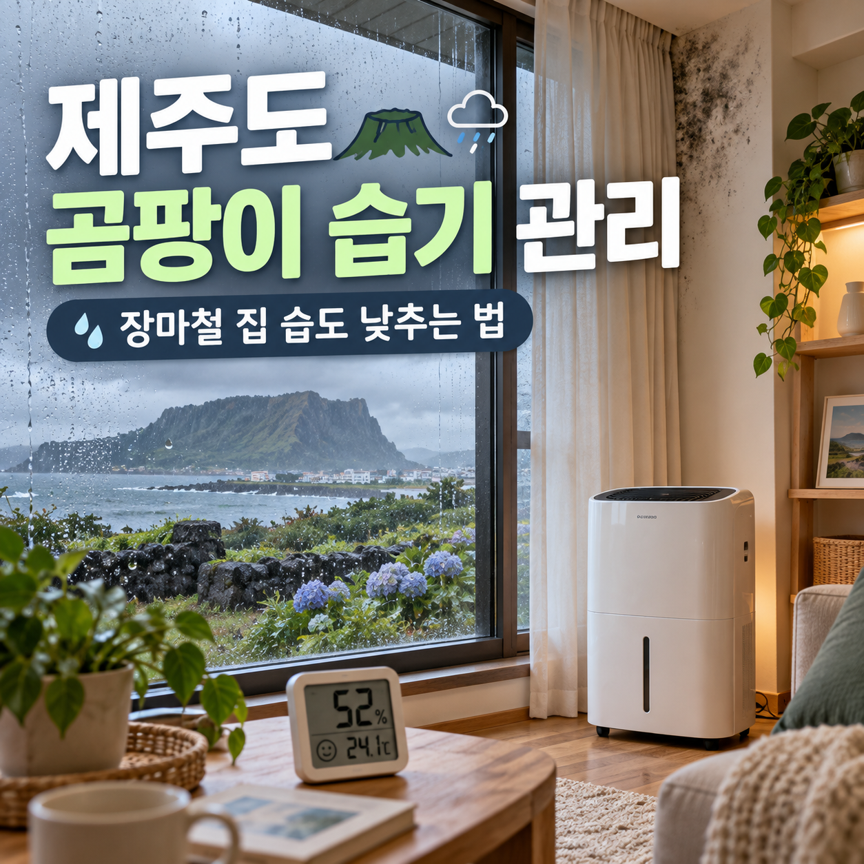 제주도 곰팡이 습기 관리