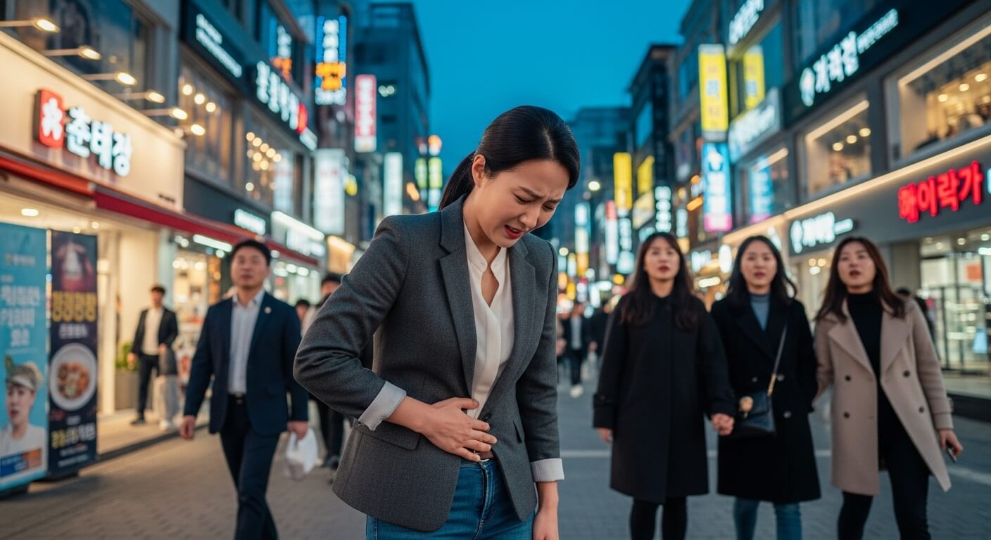 왼쪽 옆구리 통증 의심되는병