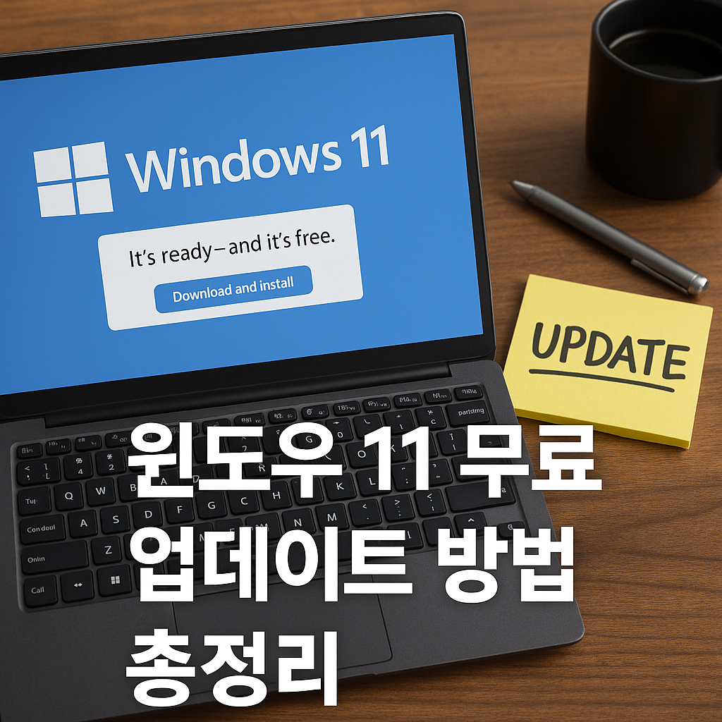 윈도우 11 무료 업데이트 방법 총정리｜윈도우10 사용자 필독 가이드