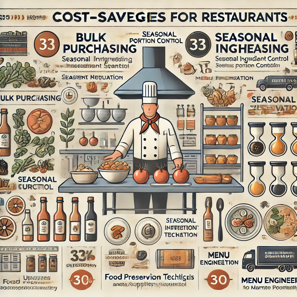 외식업 원가 절감법, 재료비 아끼면서 맛 유지하는 법에 대한 이미지