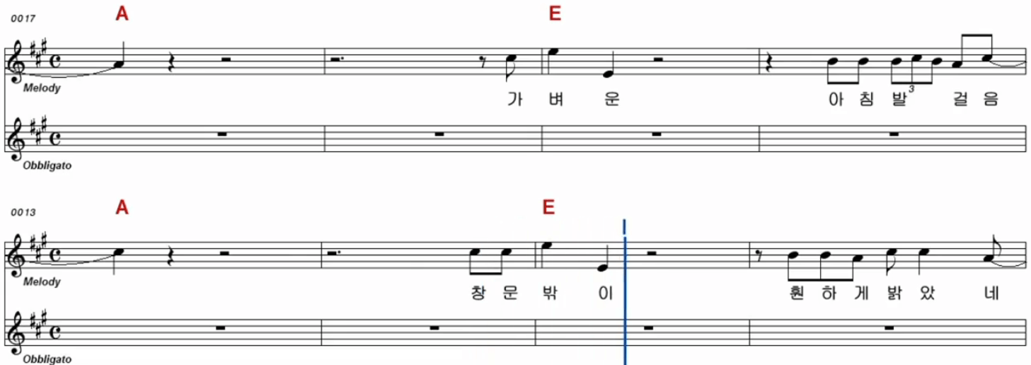 김창완(산울림) 아니벌써 악보