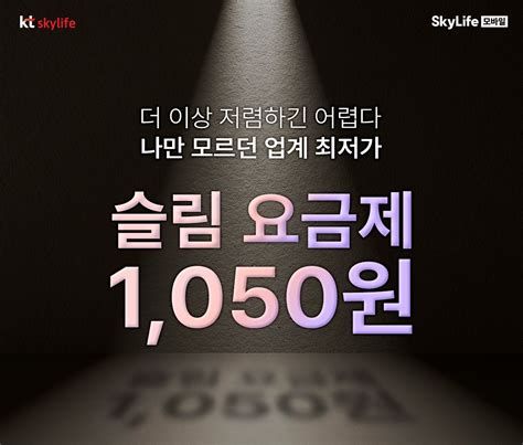 KT알뜰요금제