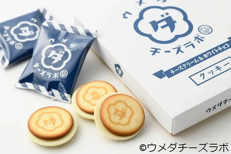 오사카의 새로운 치즈 디저트 ‘우메다 치즈 랩 쿠키’