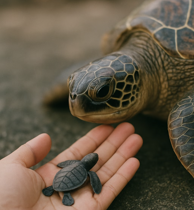1. 손바닥만 한 아기&amp;#44; 30cm 거인이 됩니다