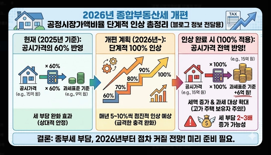 2026년 부동산 세법 개정안 [양도세 종부세 변화] 다주택자 필수 체크리스트 및 절세 가이드