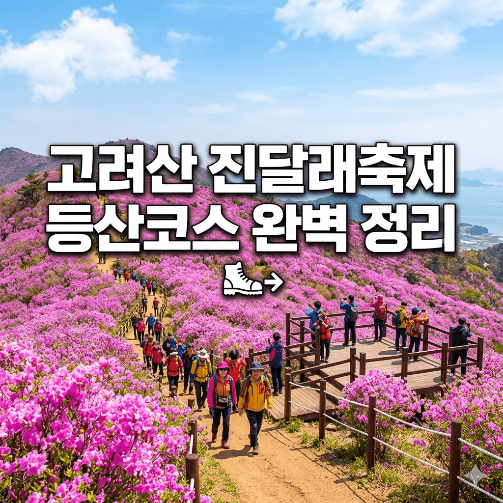 고려산 진달래축제 등산코스