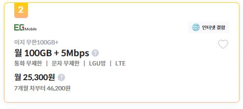 알뜰폰 요금제 비교 데이터 무제한 TOP4 (2024)