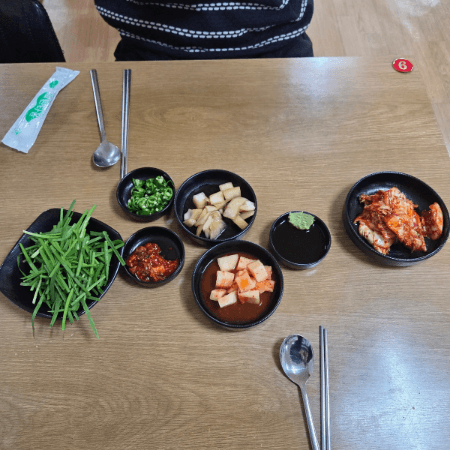 남원추어탕 밑반찬