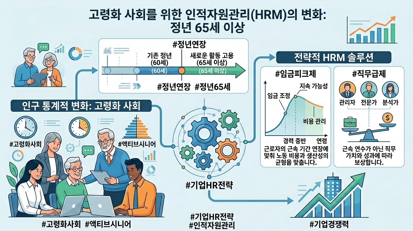 정년 65세 연장, 기업 인사관리의 골든타임을 잡는 방법