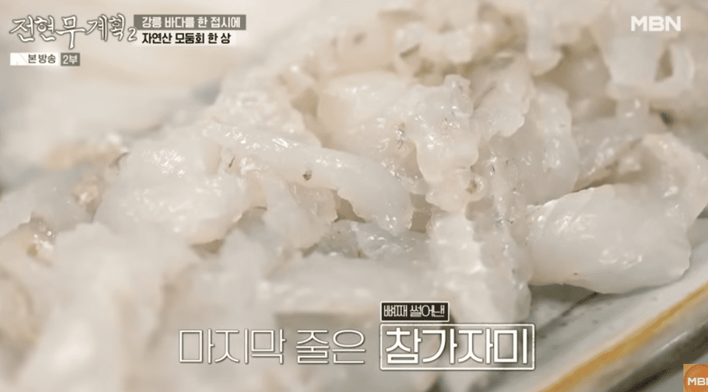 전현무계획2 동해 강릉 자연산 모듬회