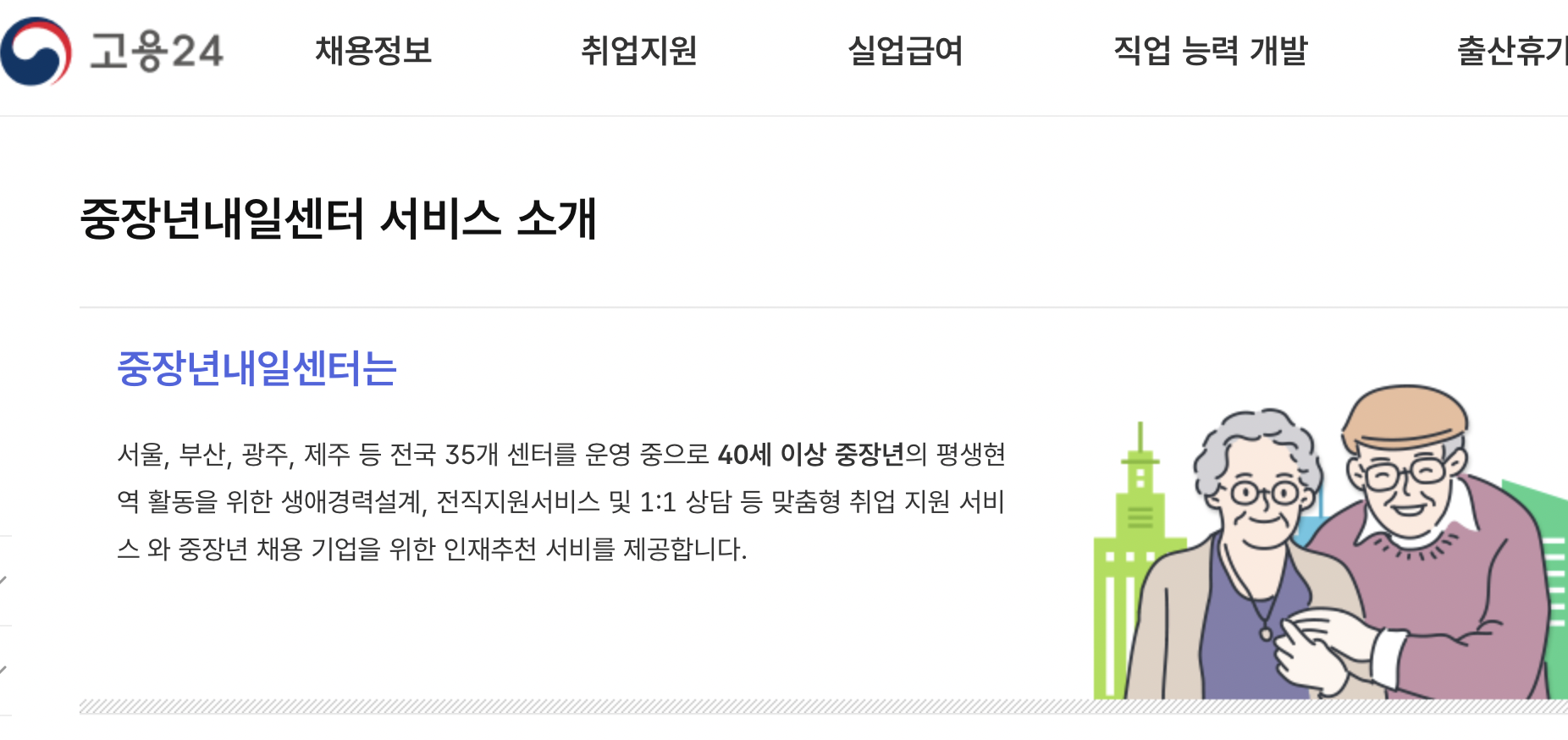 중장년 일자리 지원센터 신청 방법, 그리고 지원금 혜택 정리