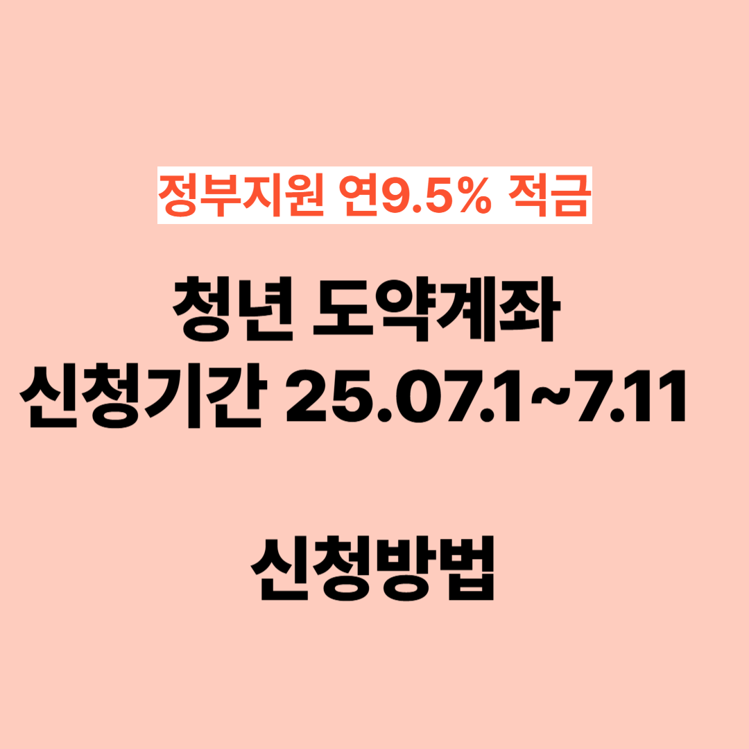 연 9.5% 금리 청년도약계좌