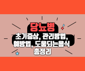 당뇨병의 모든 것(1형, 2형) 당뇨에 좋은 음식부터 구입비지원 까지