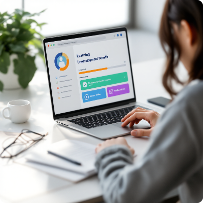 2026 실업급여 수급자격 신청자 온라인 교육 이미지