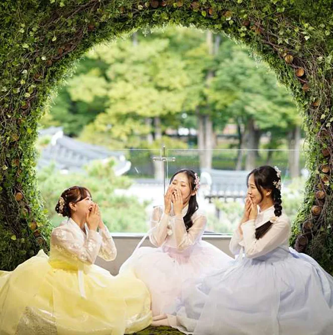 전주한옥마을 한복길