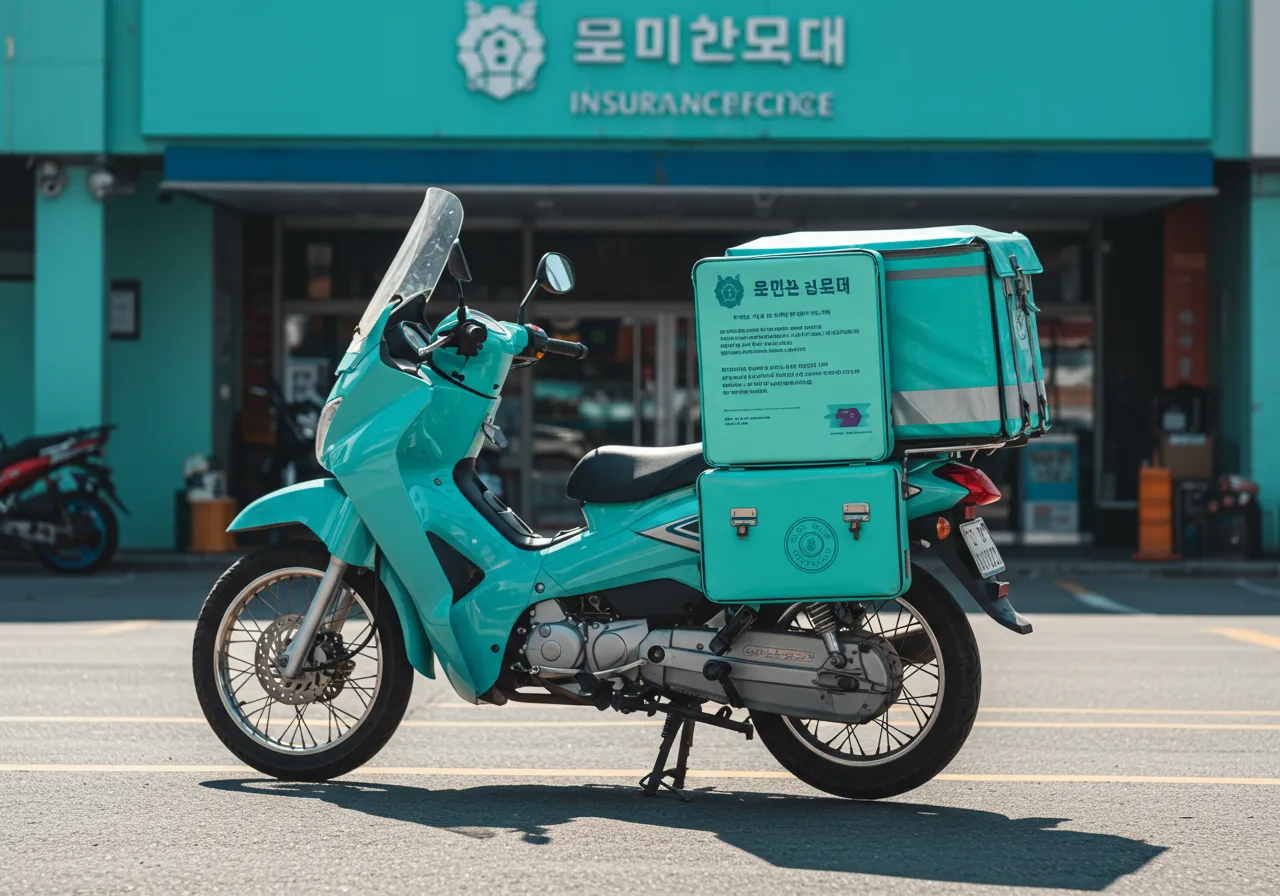 배달 오토바이 보험 필수