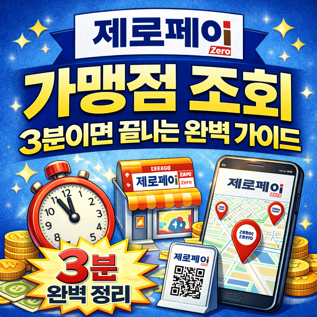 제로페이 앱 다운 받으러 가기