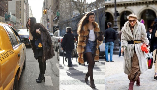 퍼코트 코디 사진