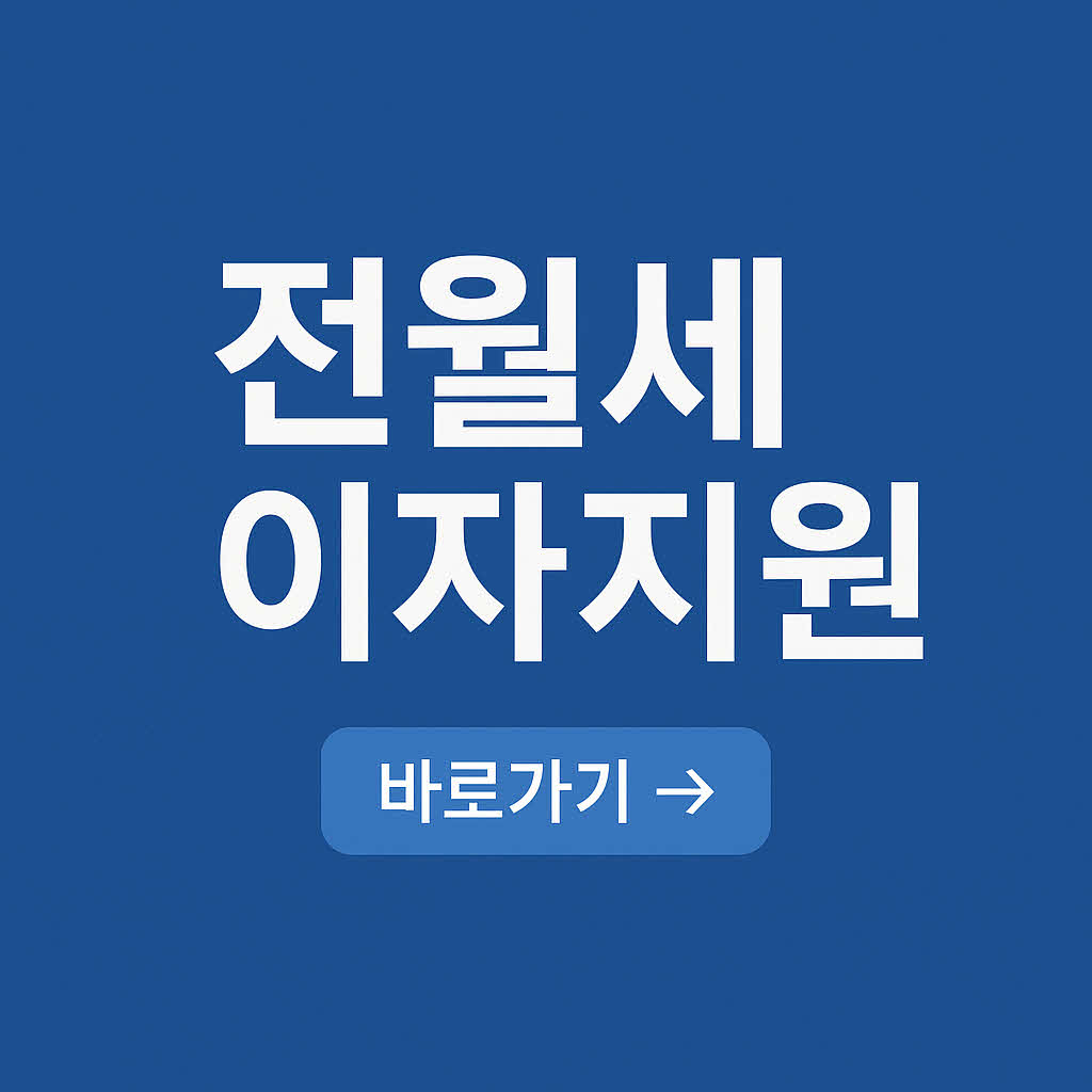 신혼부부·청년 전월세 보증금 대출이자 지원사업