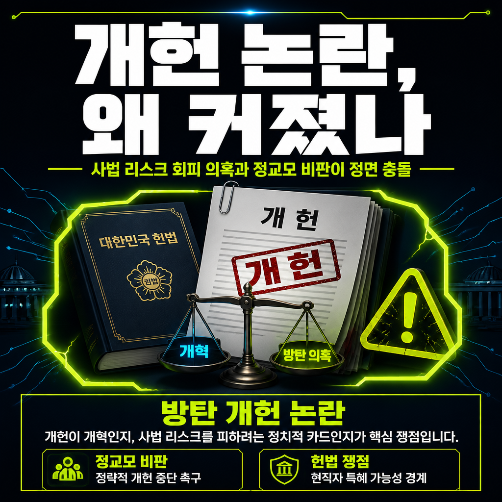 개헌 논란, 왜 커졌나
