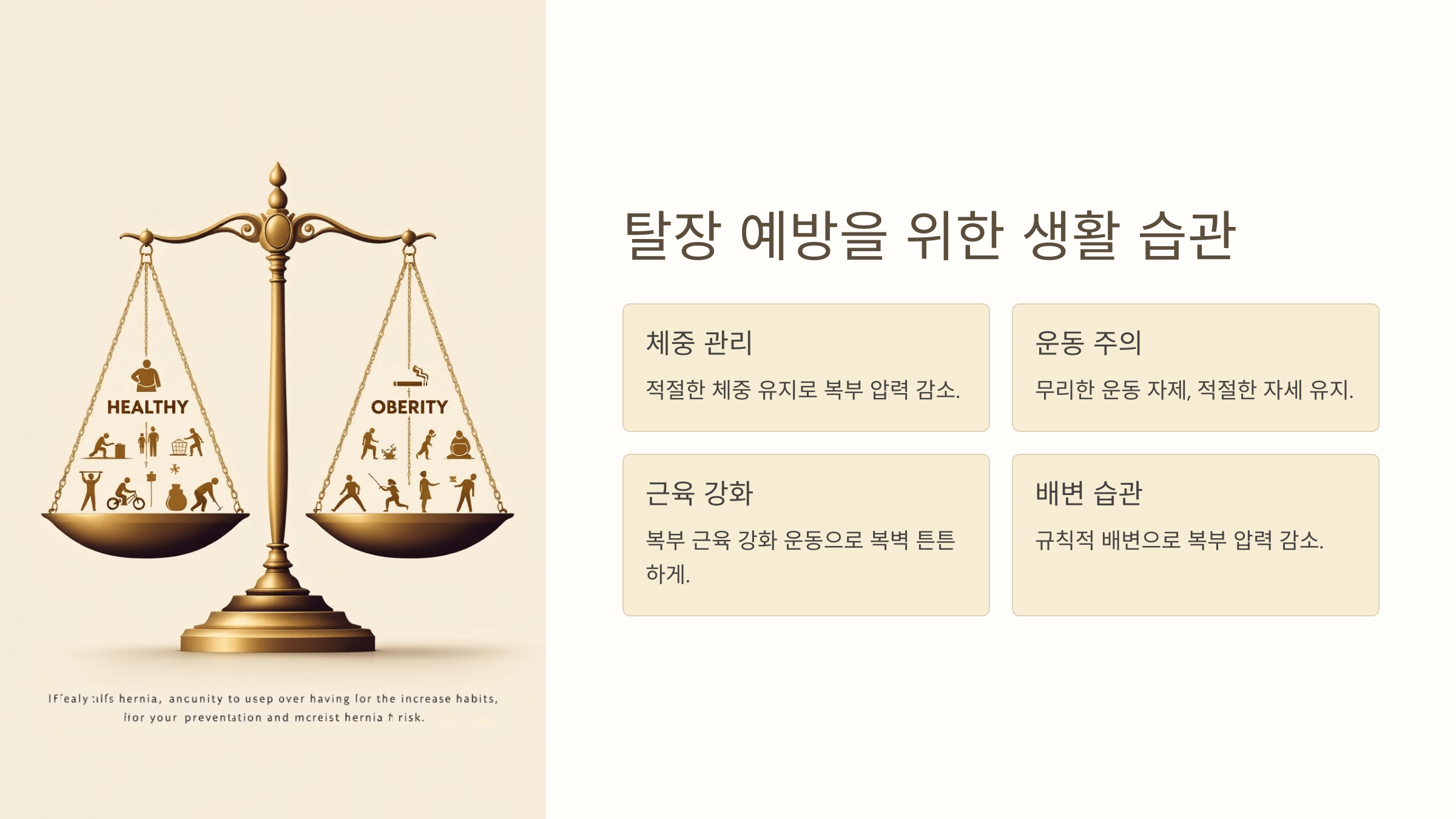 탈장과 관련된 사진입니다.