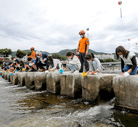 무주 반딧불 축제 남대천 생명살리기 프로젝트