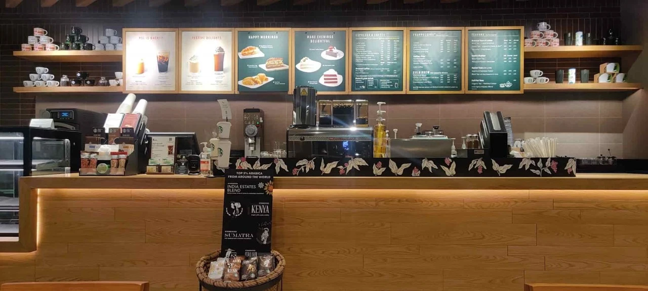 인도의 스타벅스 매장