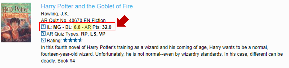 북파인더에서 찾은 해리 포터를 검색했을 대 나오는 책의 정보이다.