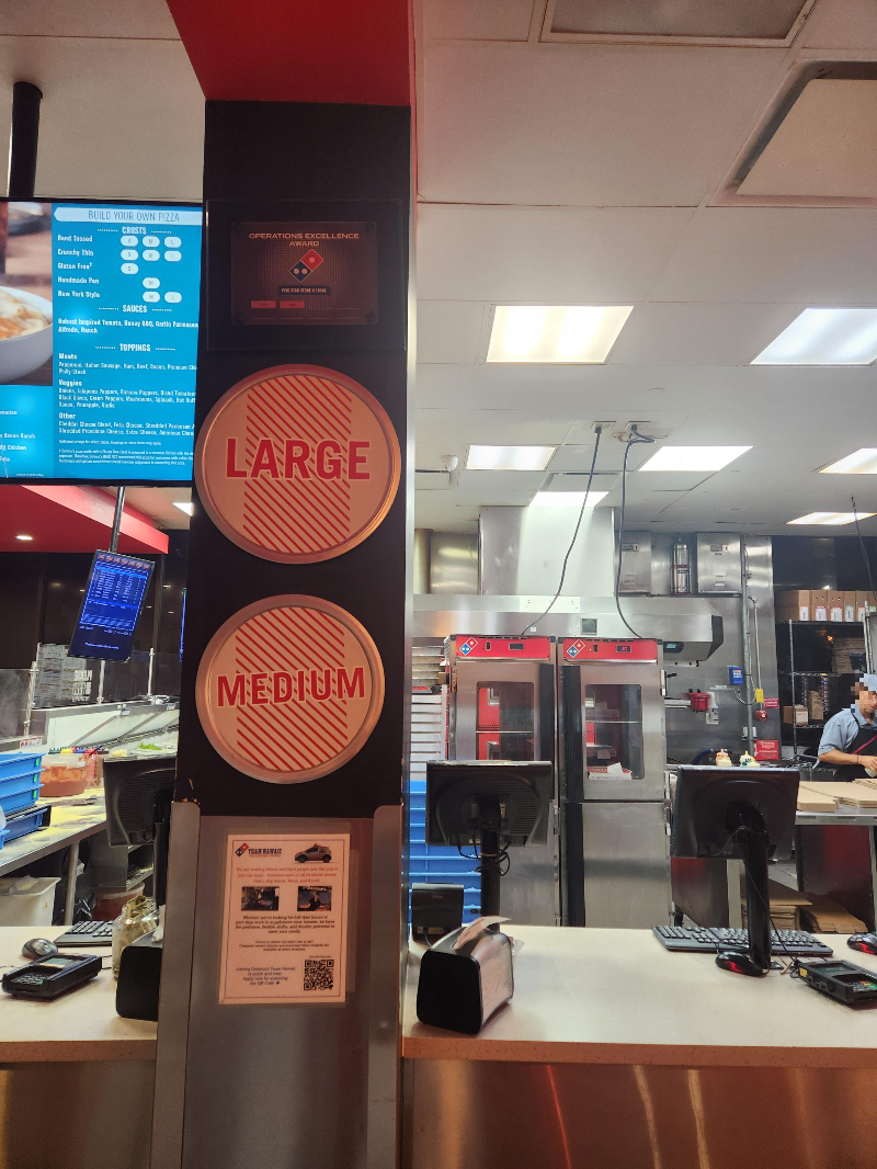 미국 하와이 호놀룰루 와이키키 도미노 피자