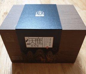 정관장 천녹정 나무 박스