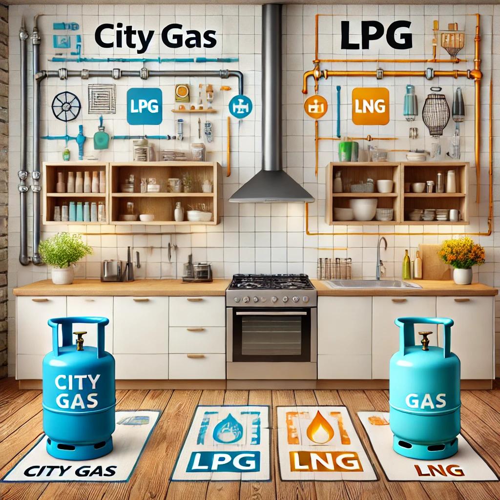 도시가스 lpg 차이