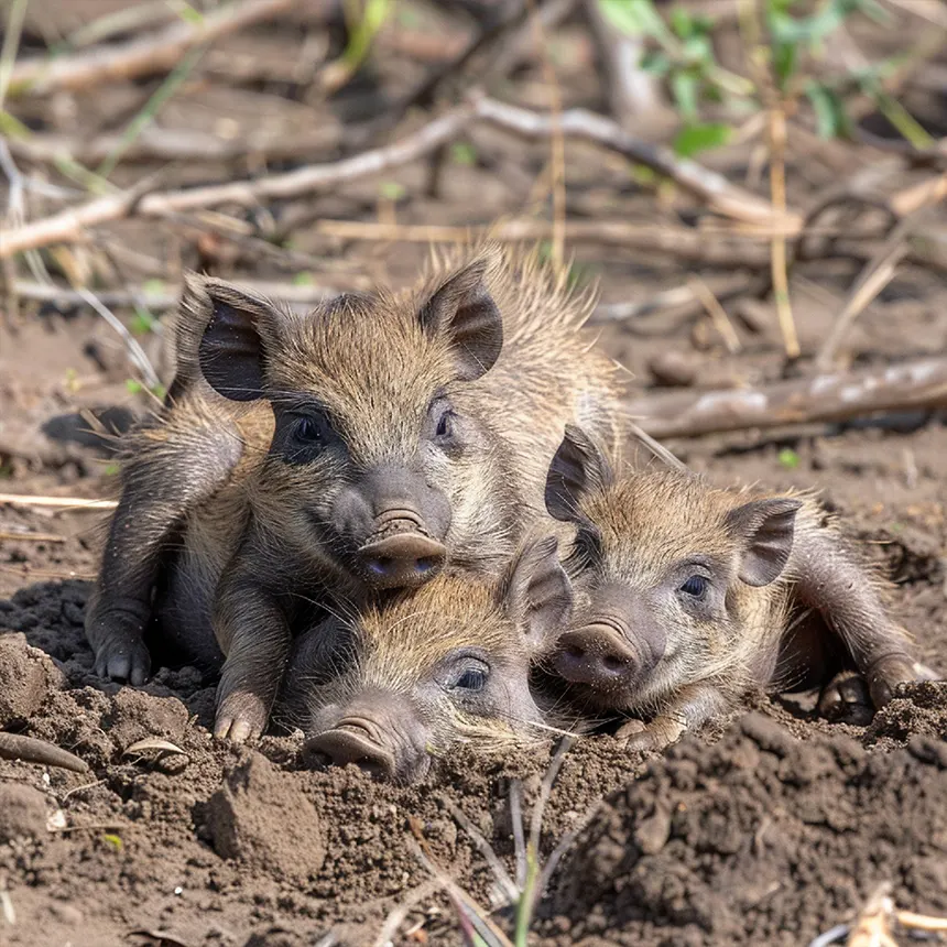 새끼 멧돼지 꿈해몽