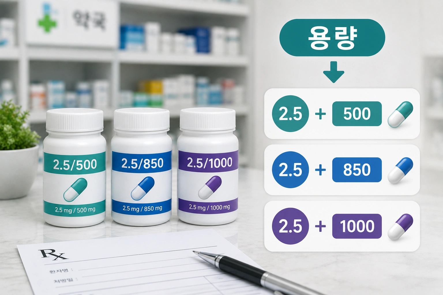 02_트라젠타듀오정_용량