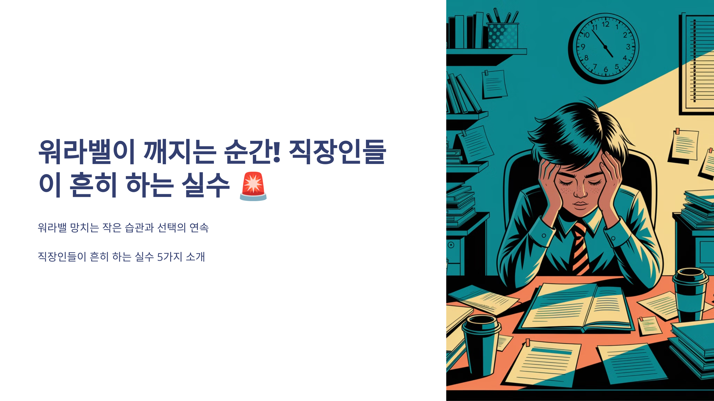 고민하는 회사원