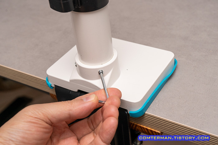 마운트뷰 MV-PM002 모니터암 육각볼트 고정