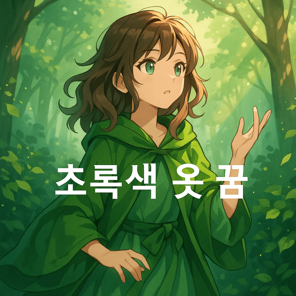 초록색 옷 꿈